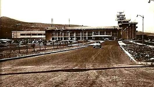 مطار بيروت في الخمسينيات 